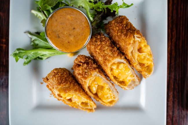 Mac & Cheese Crunch Rolls