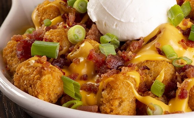 Basket of Loaded Tots