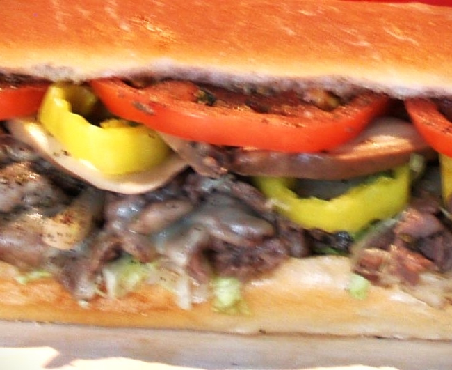 1/2 Loaded Cheesesteak