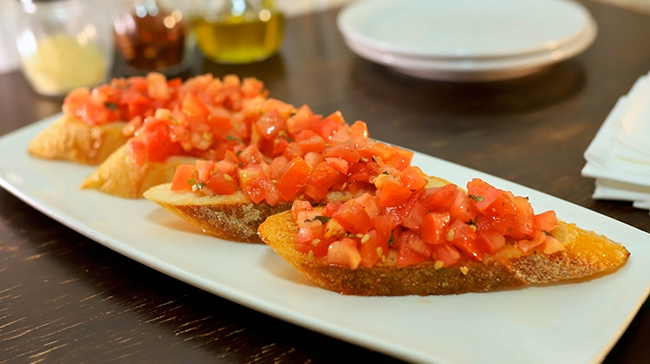Tomato-Basil Bruschetta