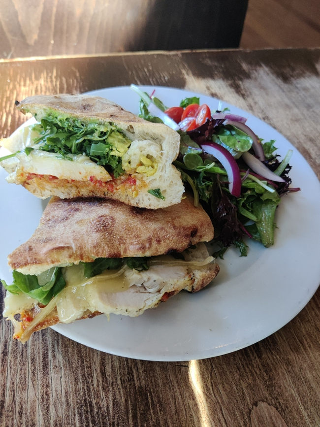 Chicken Romesco Avocado