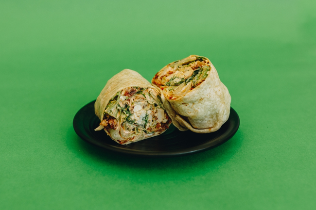 Buffalo Chicken Caesar Wrap