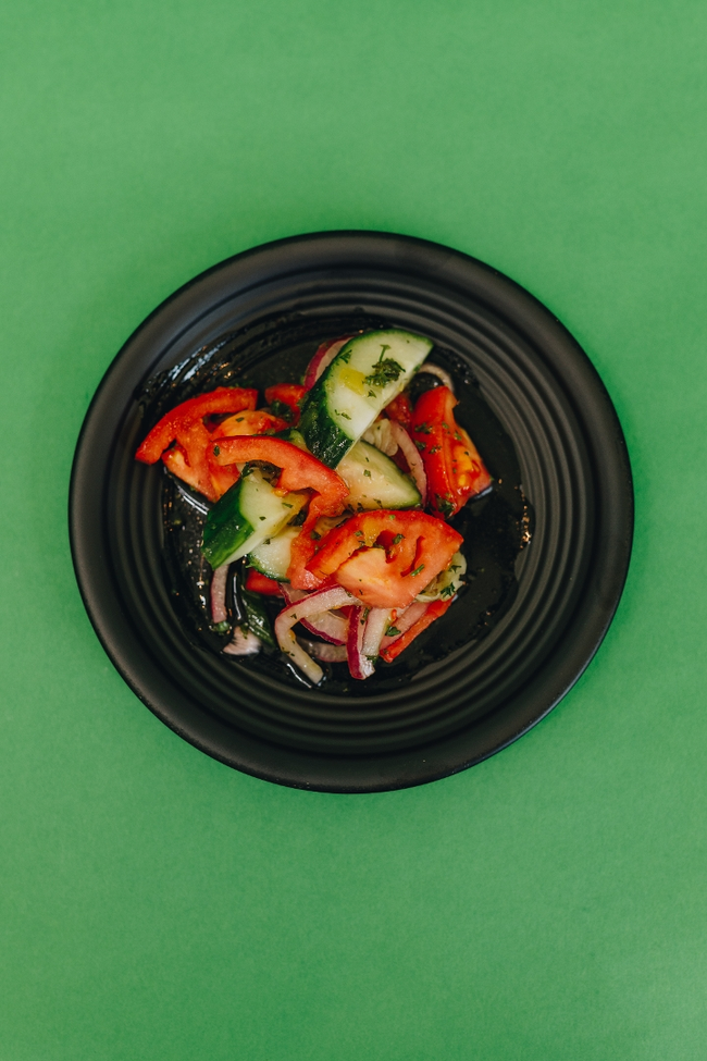 Tomato & Cucumber Salad