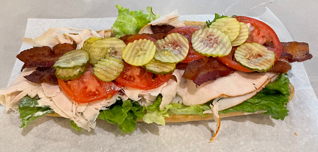 FOOTLONG - Turkey Club Hoagie