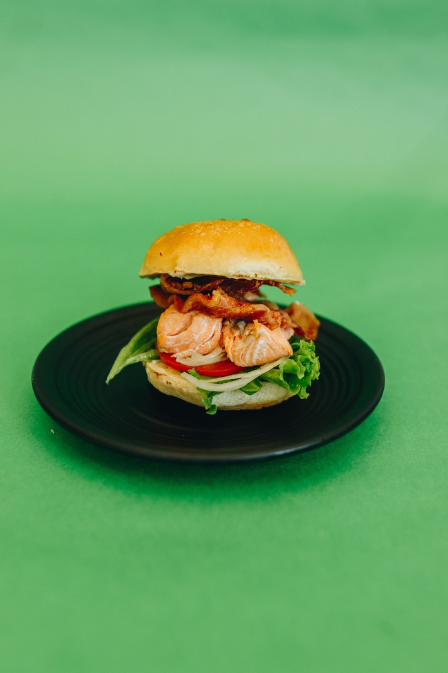 Salmon BLT