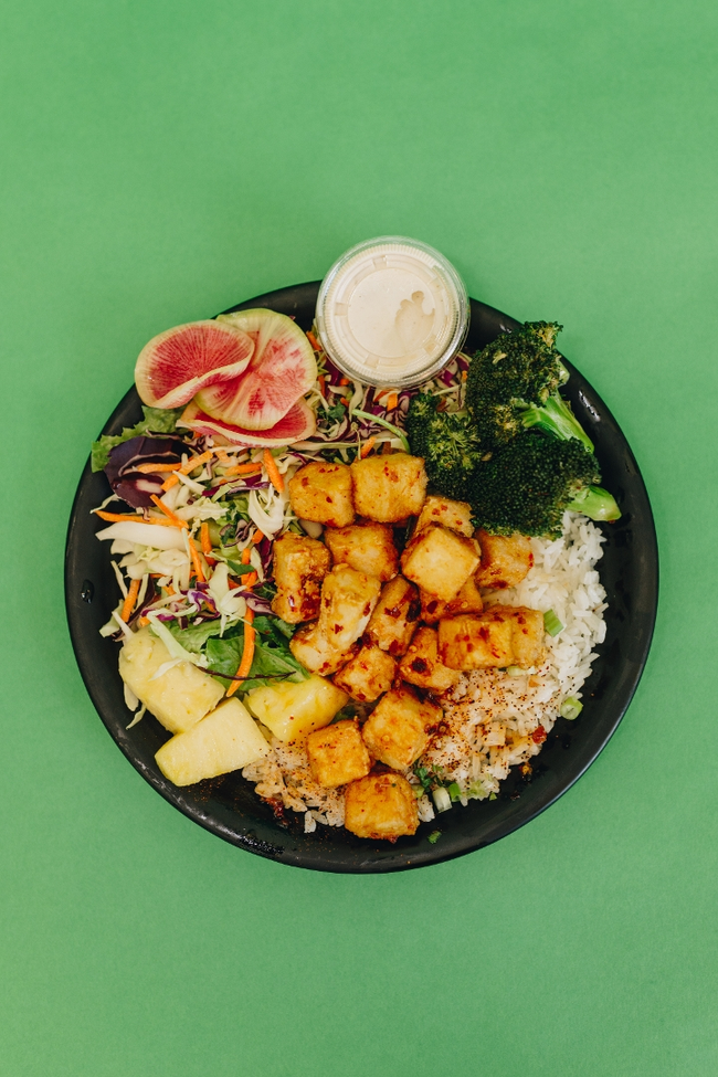 Crispy Chili Tofu Plate