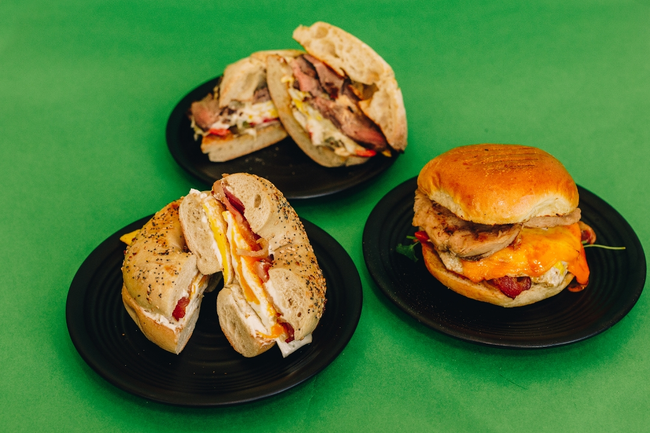 Build Your Own Breakfast Sandwich