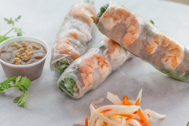 Goi Cuon Tom Thit  / Pork + Shrimp Spring Rolls