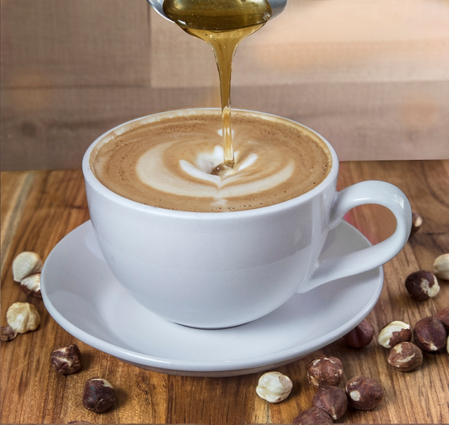 Hazelnut & Honey Latte
