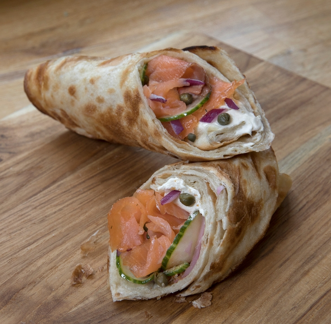 Smoked Salmon Pastrino