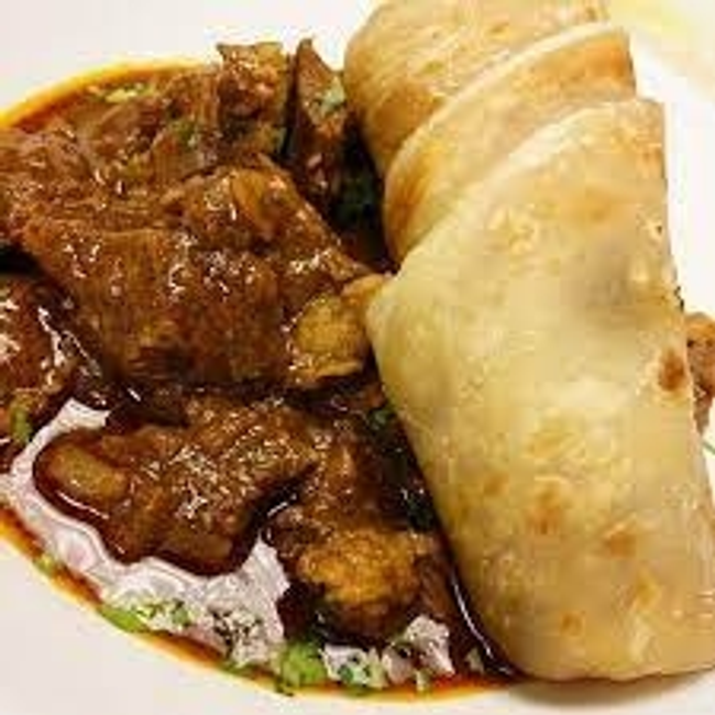 Chapati (w) Beef Stew