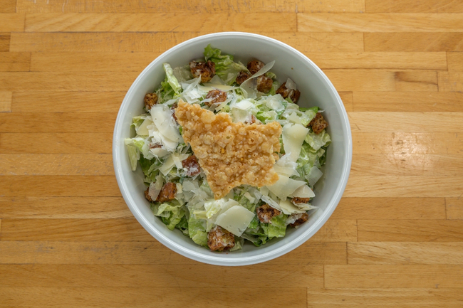 LG. Hearts Of Romaine Caesar:  parmesan crisp, croutons, house-made caesar dressing