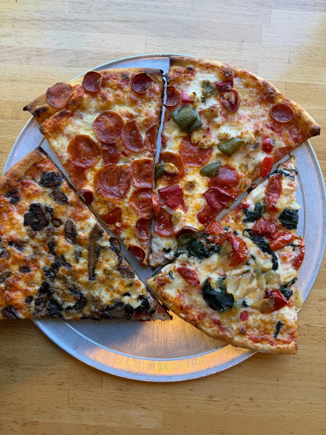 Specialty Slice:  (toppings varies daily)