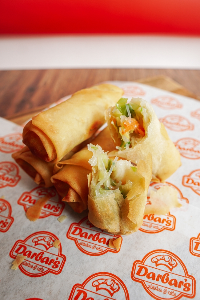 3 Pcs Vegetable Spring Rolls