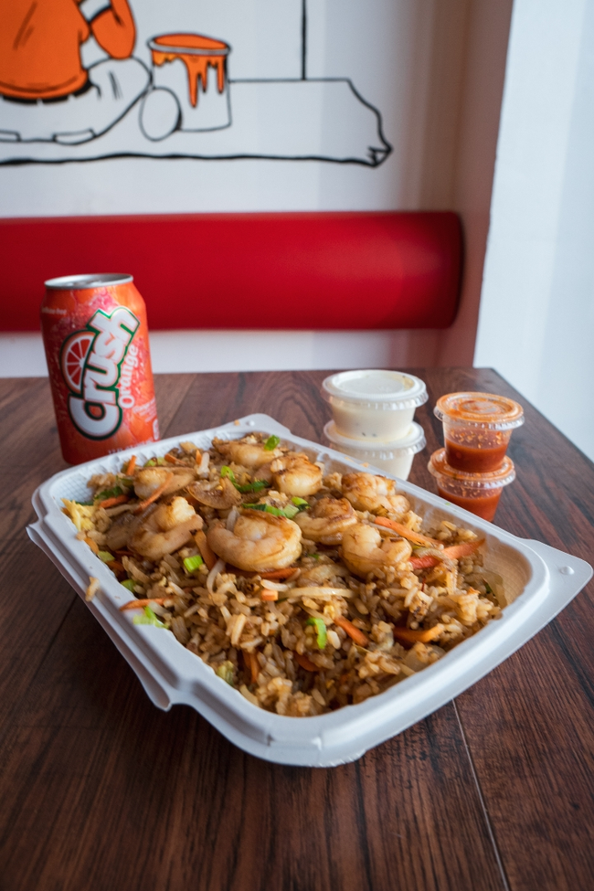Large Shrimp Fried Rice