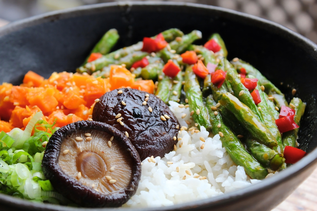 Garden Veggie Rice Bowl