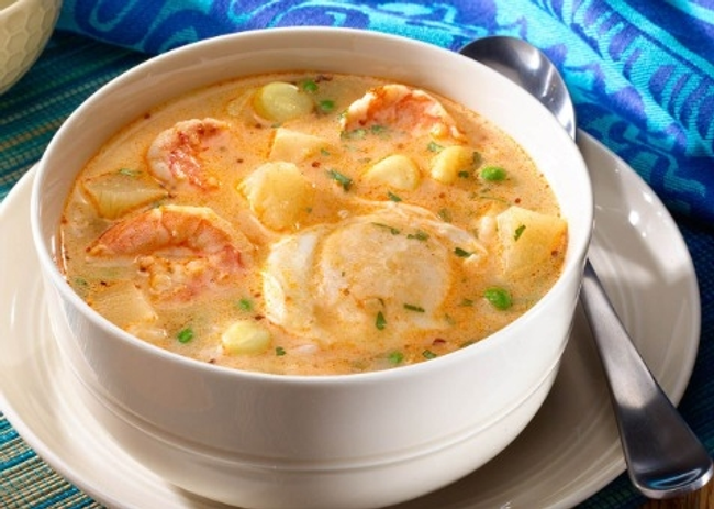 Shrimp Soup (Chupe de camarones)