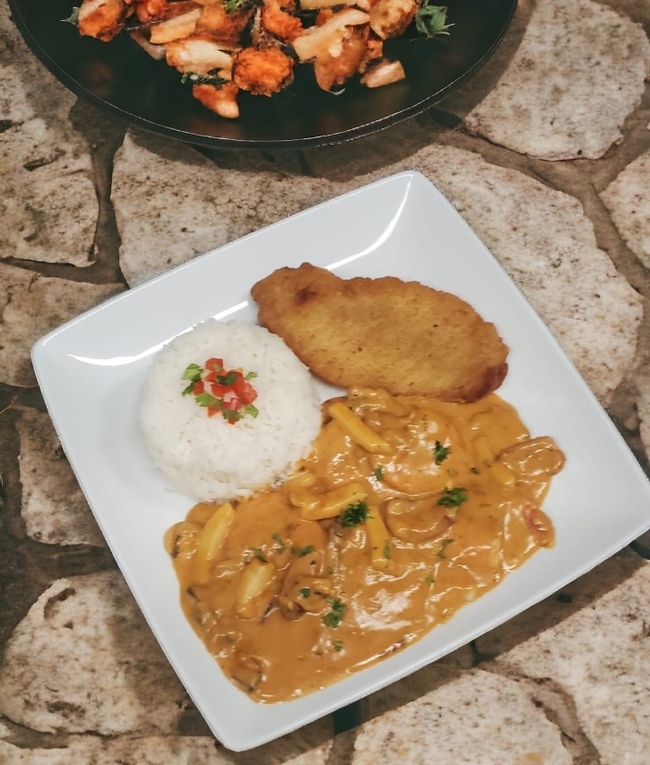 Pescado a lo macho