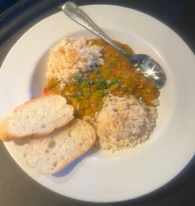 Crawfish Etouffee Bowl