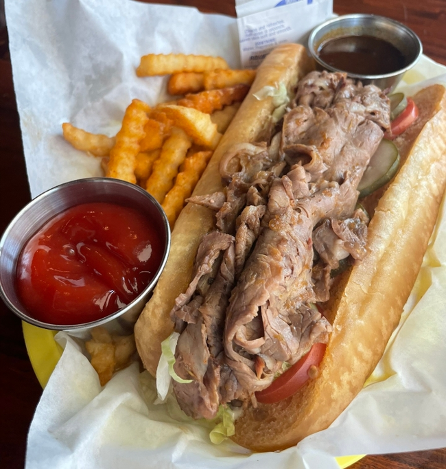 Prime Rib Debris Poboy
