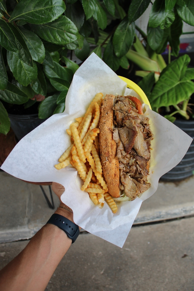Prime Rib Debris Poboy