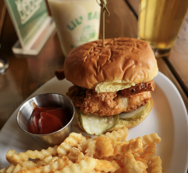 Ricky's Chicken Sando & Fries