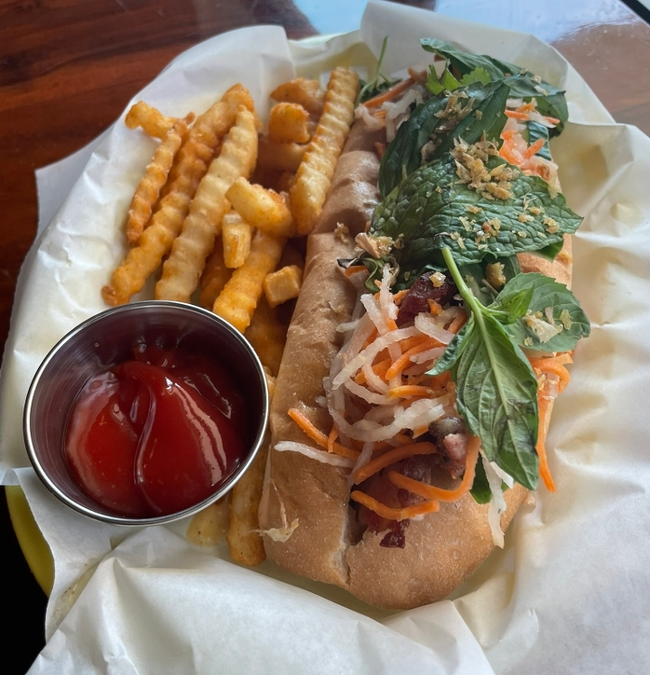 Pork Belly Banh Mi Poboy