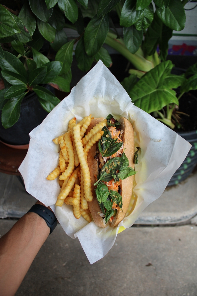 Pork Belly Banh Mi Poboy