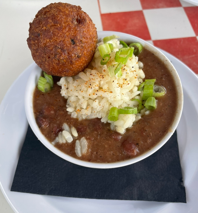 Cup of Red Beans and Rice