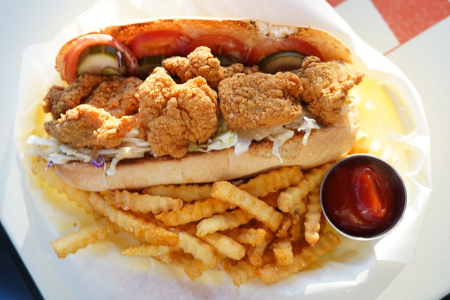Catfish Poboy