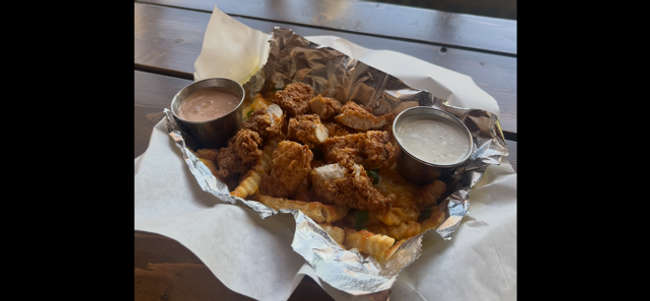 Ricky's Chicken & Cheese Fries