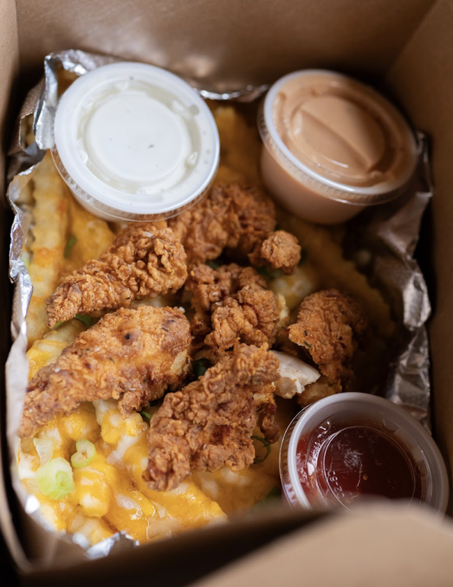 Ricky's Chicken & Cheese Fries