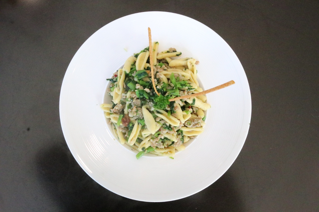 Cavatelli Broccoli Rabe & Sausage