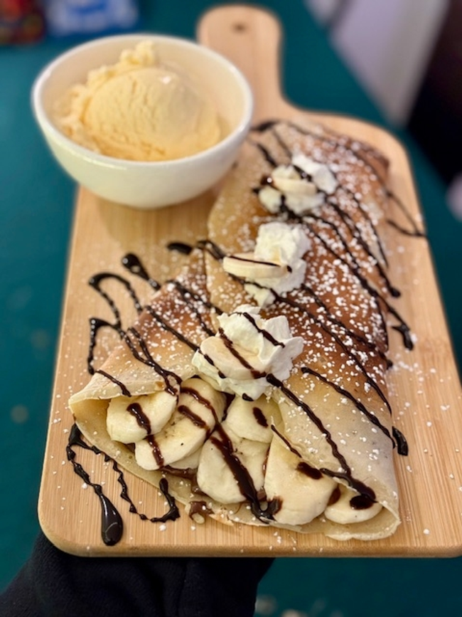 Nutella & Banana Crepe