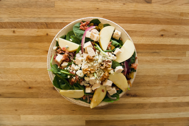 Chicken Spinach Salad^