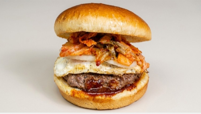 K-Pop Kimchi Burger
