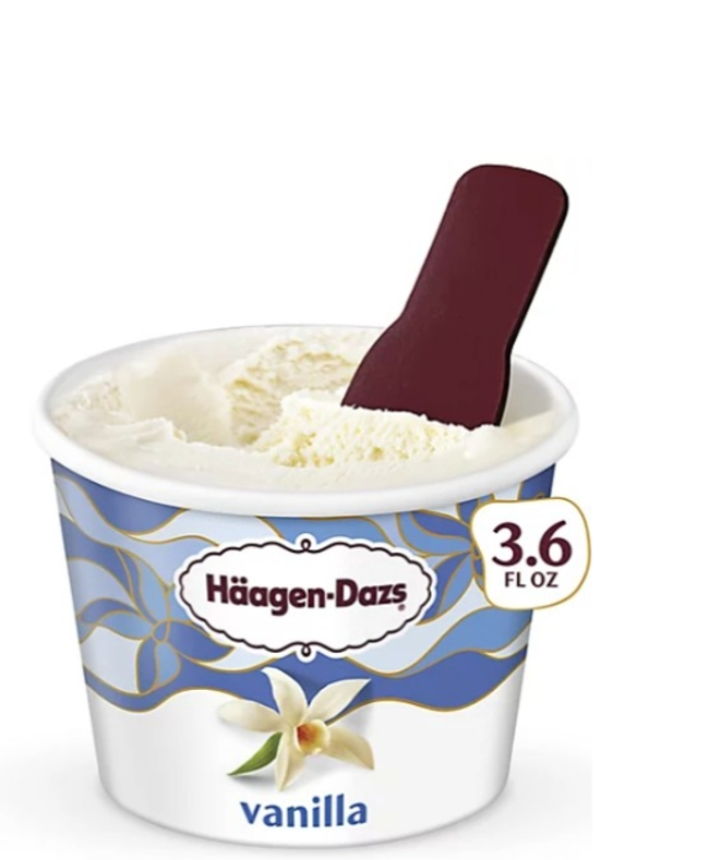 Haagen-Daz Ice Cream Cup 3.6oz