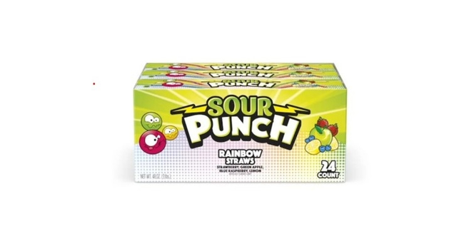 Sour Punch Straws- Rainbow