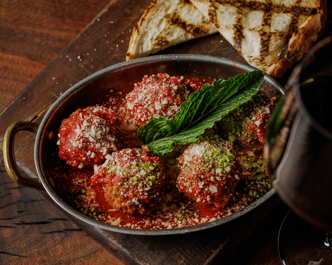 Polpette Gorgonzola e Pistachio