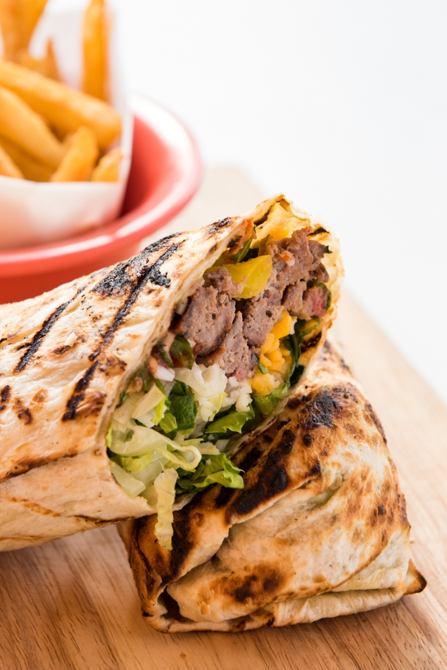 The Royale w/ Cheese Wrap
