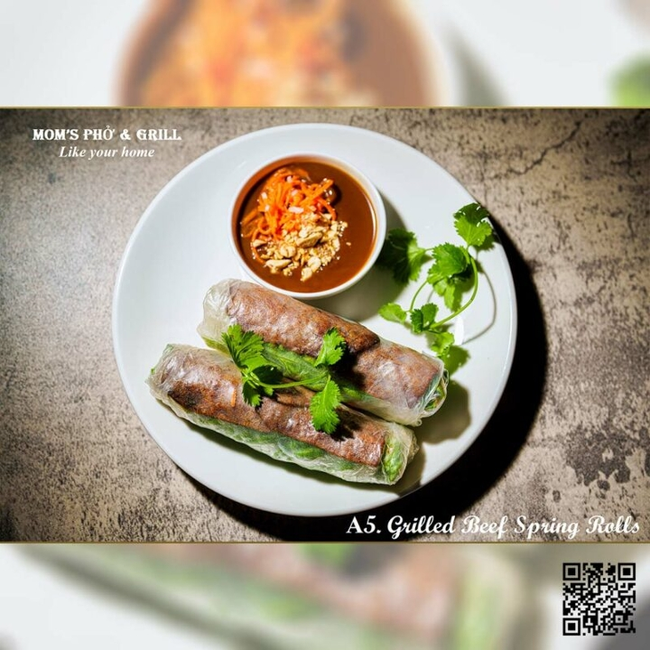 Grilled Beef Spring Roll
