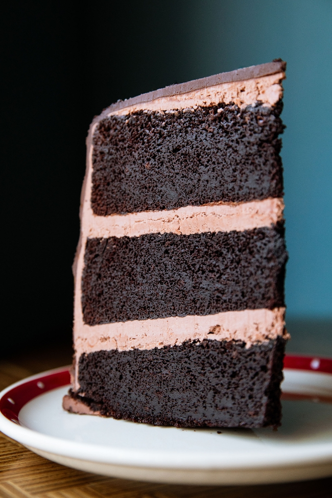 Giant Chocolate Cake Slice