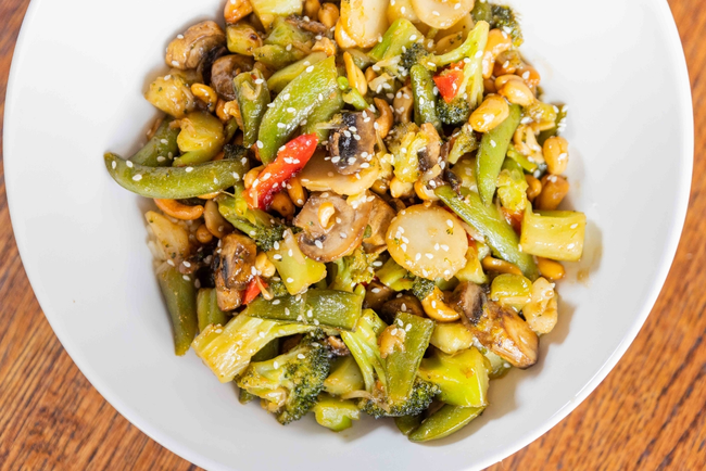 Sesame Vegetable Stir Fry