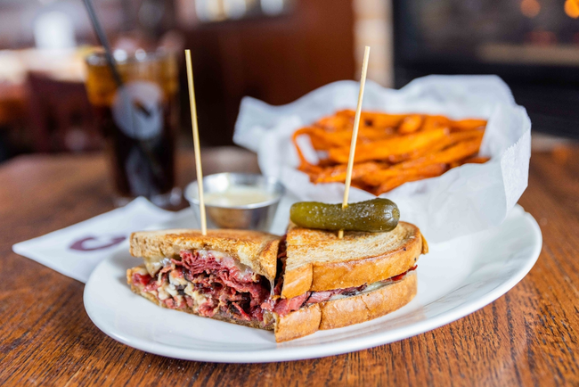 Grilled Corned Beef Special