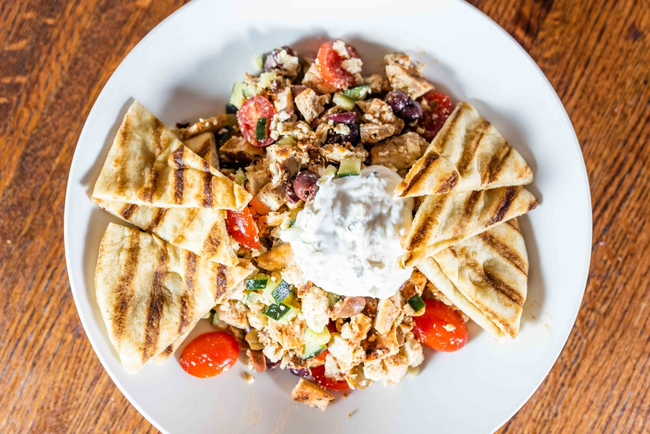 Greek Chicken & Rice Bowl