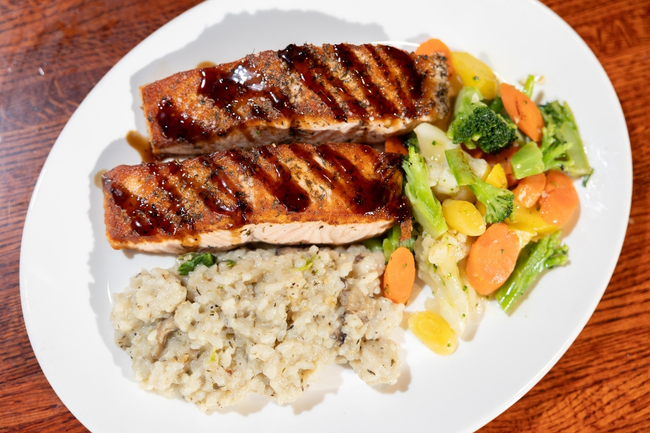 Everything Bagel Encrusted Scottish Salmon