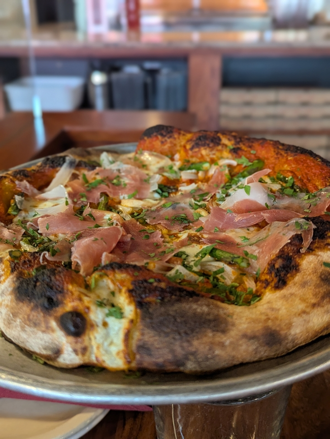 SM Prosciutto, Vidalia Onion & Asparagus