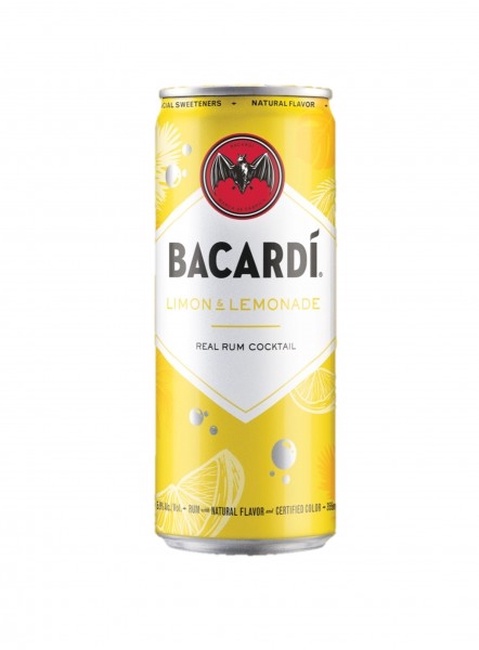 Bacardi Rum Lemonade (Can 355ml)