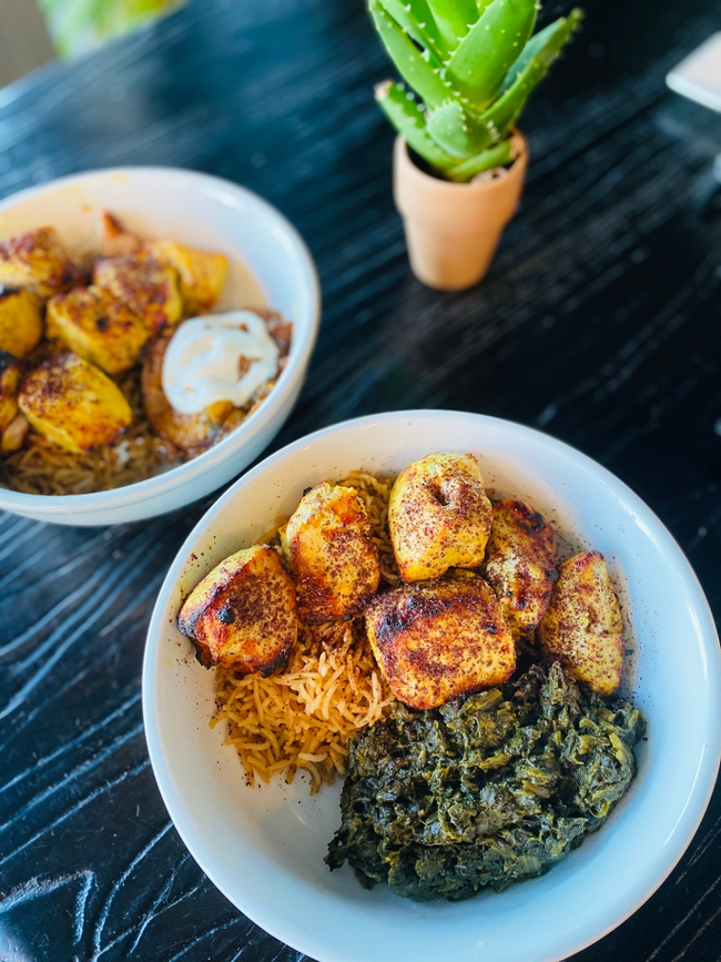Chicken Kabob W/Kabuli Rice