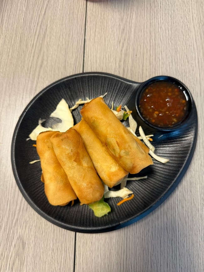 VEGGIE SPRING ROLLS(5)